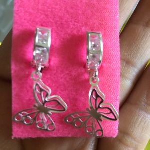 Butterflies 🦋 earrings silver.925 new